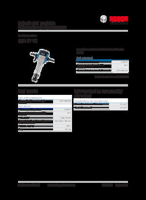 Sloophamers & Breekhamers Bosch GSH 27 VC