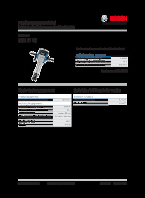 Sloophamers & Breekhamers Bosch GSH 27 VC