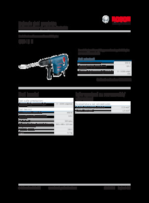 Sloophamers & Breekhamers Bosch GSH 3 E