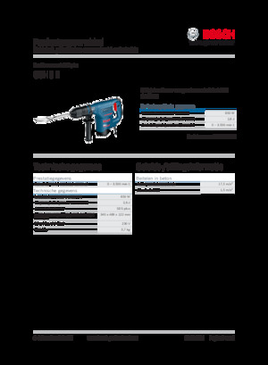Sloophamers & Breekhamers Bosch GSH 3 E