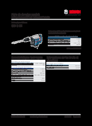 Sloophamers & Breekhamers Bosch GSH 5 CE