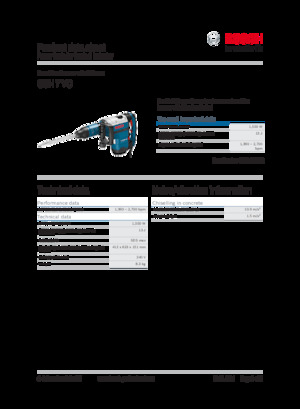 Sloophamers & Breekhamers Bosch GSH 7 VC