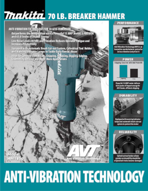 Sloophamers & Breekhamers Makita HK1810