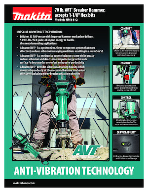 Sloophamers & Breekhamers Makita HM1812