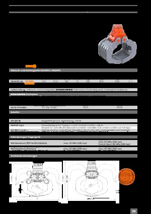 Sloopsorteergrijpers Kinshofer D09HPX-50