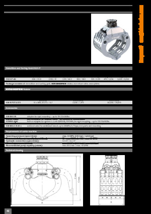 Sloopsorteergrijpers Kinshofer D37H-P-125
