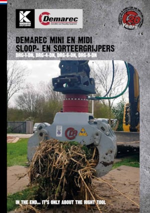Sloopsorteergrijpers Demarec DRG-1-DN