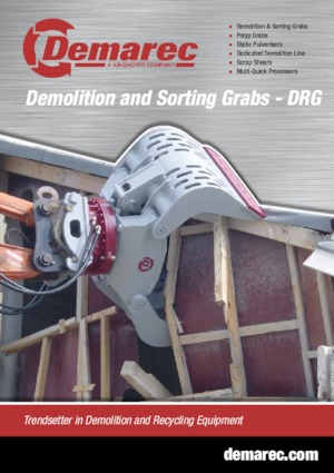 Sloopsorteergrijpers Demarec DRG 22