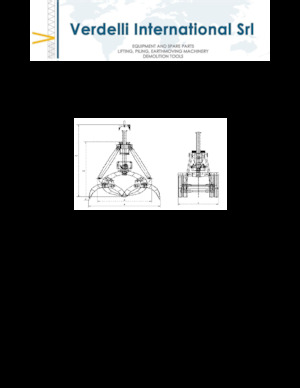 Sloopsorteergrijpers Verdelli F.M. 1600