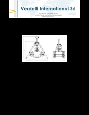 Sloopsorteergrijpers Verdelli F.M. 1600