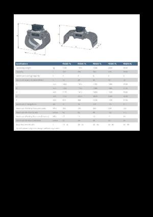 Sloopsorteergrijpers FRD FDG35-PL