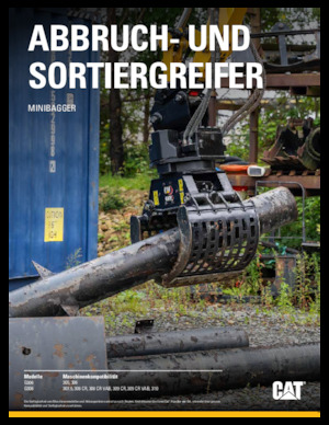 Sloopsorteergrijpers Caterpillar G306
