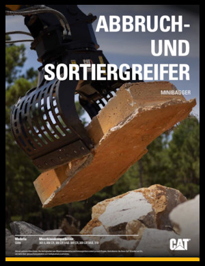 Sloopsorteergrijpers Caterpillar G308