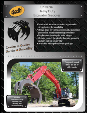 Sloopsorteergrijpers Geith HDG150QD