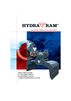 Sloopsorteergrijpers Hydra Ram HSG 150