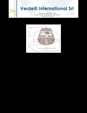 Sloopsorteergrijpers Verdelli M.E.-O. 2/750