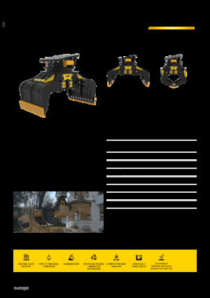 Sloopsorteergrijpers MB Crusher MB-G1000 S4