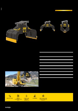 Sloopsorteergrijpers MB Crusher MB-G1200 S4