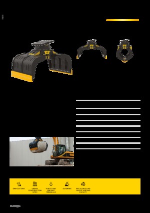 Sloopsorteergrijpers MB Crusher MB-G1500 S4