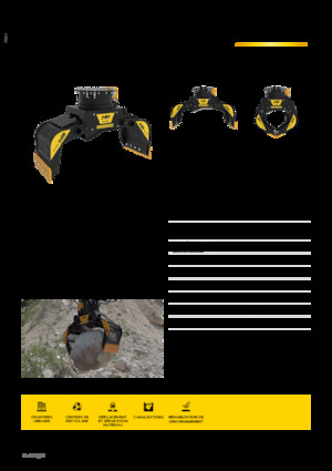 Sloopsorteergrijpers MB Crusher MB-G450 S4