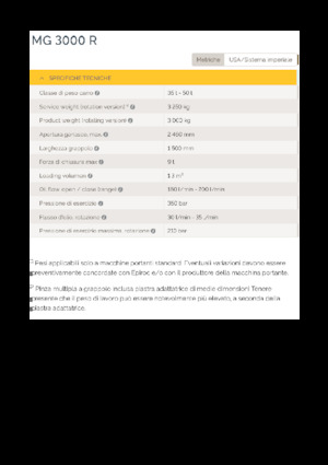 Sloopsorteergrijpers Epiroc MG 3000 R