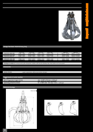 Sloopsorteergrijpers Kinshofer P120VHD-2000-5T