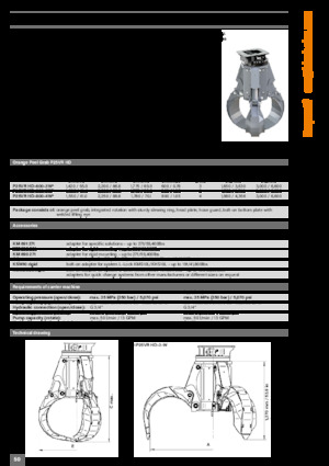 Sloopsorteergrijpers Kinshofer P25VR HD-800-4W
