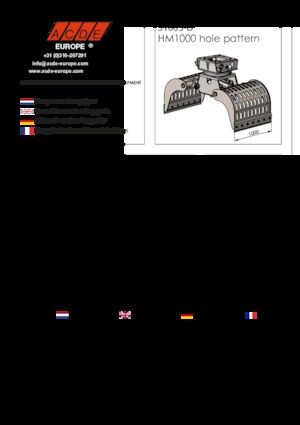 Sloopsorteergrijpers ACDE S1003-D