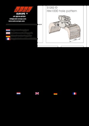 Sloopsorteergrijpers ACDE S1202-D