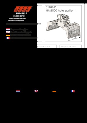 Sloopsorteergrijpers ACDE S1702-D