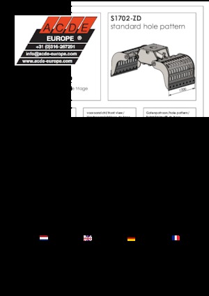 Sloopsorteergrijpers ACDE S1702-ZD