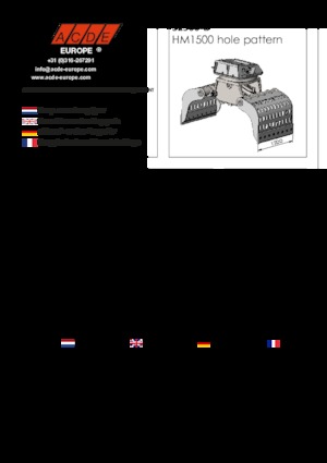 Sloopsorteergrijpers ACDE S2500-D