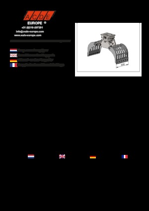 Sloopsorteergrijpers ACDE S400-D