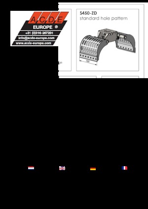 Sloopsorteergrijpers ACDE S450-ZD