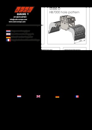 Sloopsorteergrijpers ACDE S5000-D