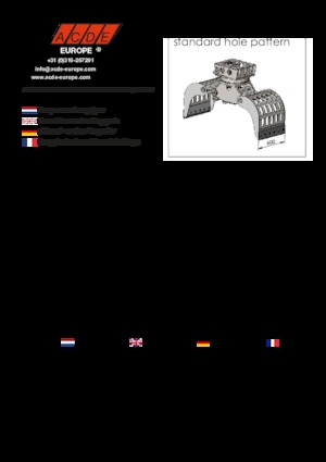 Sloopsorteergrijpers ACDE S502-ZD