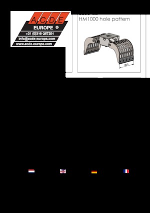 Sloopsorteergrijpers ACDE S803-ZD