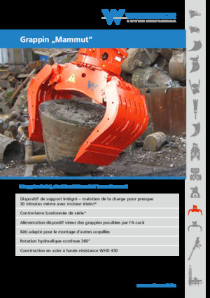 Sloopsorteergrijpers WIMMER SG 1.0