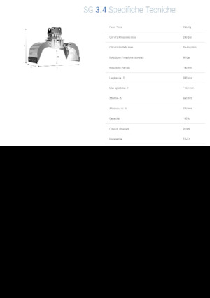 Sloopsorteergrijpers Promove SG 3.4