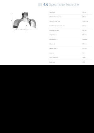 Sloopsorteergrijpers Promove SG 4.6