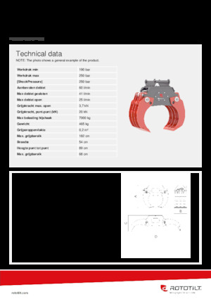 Sloopsorteergrijpers Rototilt® SG40