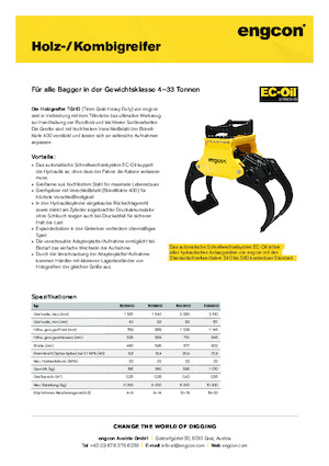 Sloopsorteergrijpers engcon TG55HD