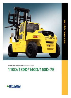 Dieselheftrucks Hyundai 130 D 7 E