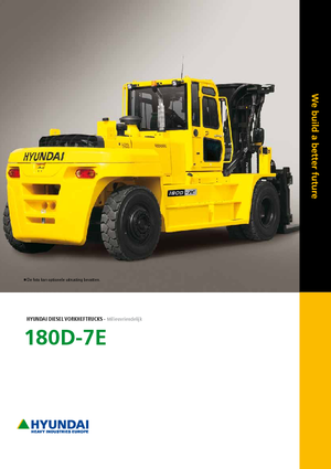 Dieselheftrucks Hyundai 180 D 7 E