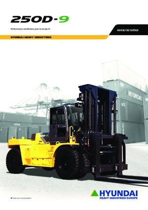Dieselheftrucks Hyundai 250 D 9