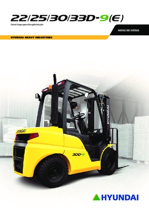 Dieselheftrucks Hyundai 25D-9E