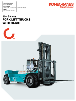 Dieselheftrucks Konecranes SMV 32-1200 B