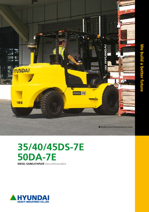 Dieselheftrucks Hyundai 45 DS 7 E