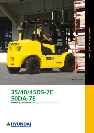 Dieselheftrucks Hyundai 45 DS 7 E