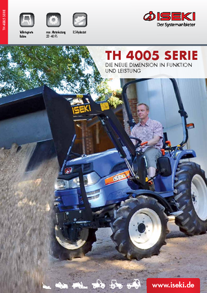 Voortrekhaak gemeentetrekker Iseki 4295 AHL